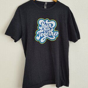 Fleet Feet Running Store, Run Together, Men’s T-Shirt, Next Level Apparel, M